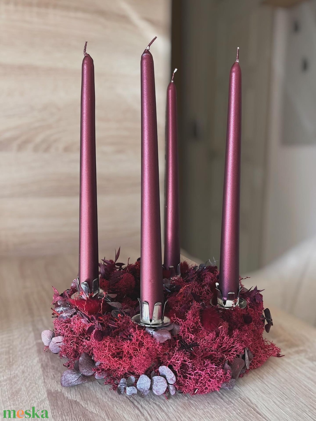 Adventi koszorú - karácsony - adventi díszek - adventi koszorú - Meska.hu