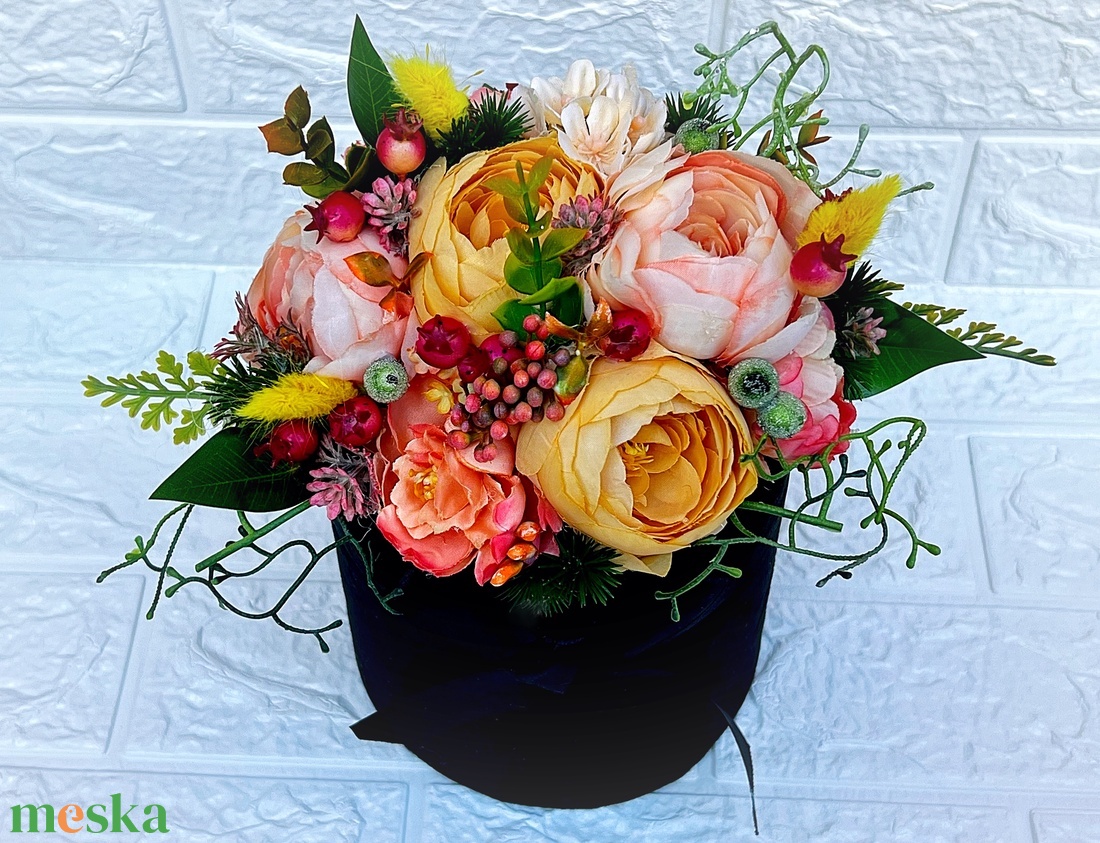 Virágbox - otthon & életmód - dekoráció - asztal és polc dekoráció - asztaldísz - Meska.hu