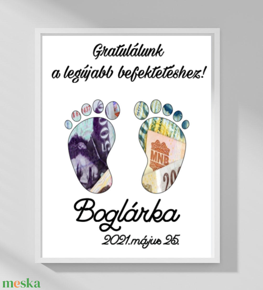 Babaköszöntő ajándék, babaváró ajándék, újszülött köszöntő ajándék, keresztelő ajándék - pénzátadó képkeret - babatalpak - otthon & életmód - papír, írószer - ajándékozás kellékei - pénzátadó képkeret - Meska.hu Babaköszöntő ajándék, babaváró ajándék, újszülött köszöntő ajándék, keresztelő ajándék - pénzátadó képkeret - babatalpak - otthon & életmód - papír, írószer - ajándékozás kellékei - pénzátadó képkeret - Meska.hu