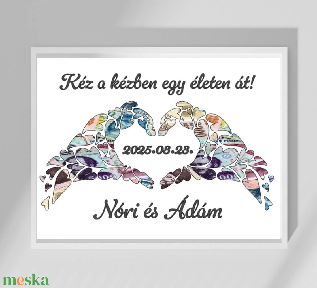Esküvői Ajándék, Nászajándék, Nászút Pénzátadó Képkeret - Kéz a kézben - otthon & életmód - papír, írószer - ajándékozás kellékei - pénzátadó képkeret - Meska.hu Esküvői Ajándék, Nászajándék, Nászút Pénzátadó Képkeret - Kéz a kézben - otthon & életmód - papír, írószer - ajándékozás kellékei - pénzátadó képkeret - Meska.hu