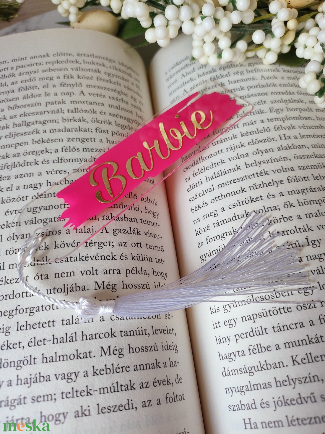 Névre szóló egyedi könyvjelző - könyv & zene - könyvjelző - Meska.hu