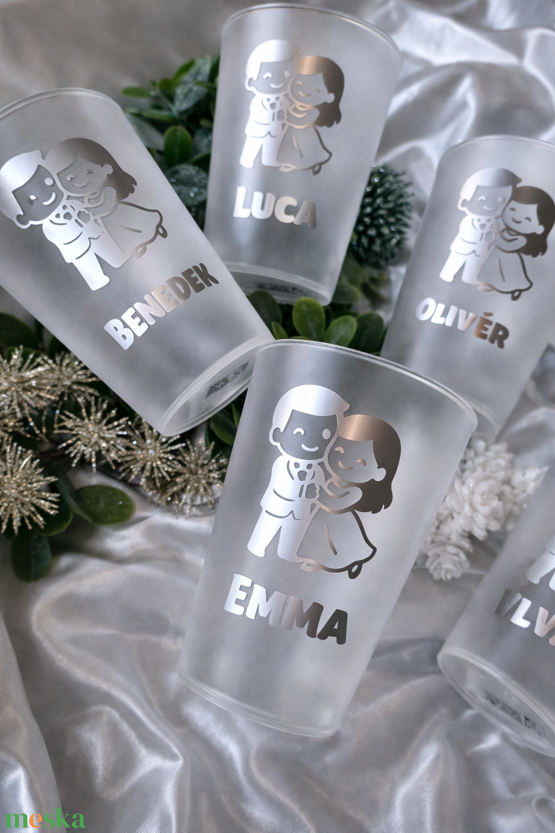 Gyerek pohár, Repohár névvel, Egyedi feliratos repohár, Legénybúcsús ajándék, Lánybúcsús ajándék - esküvő - emlék & ajándék - köszönőajándék - Meska.hu