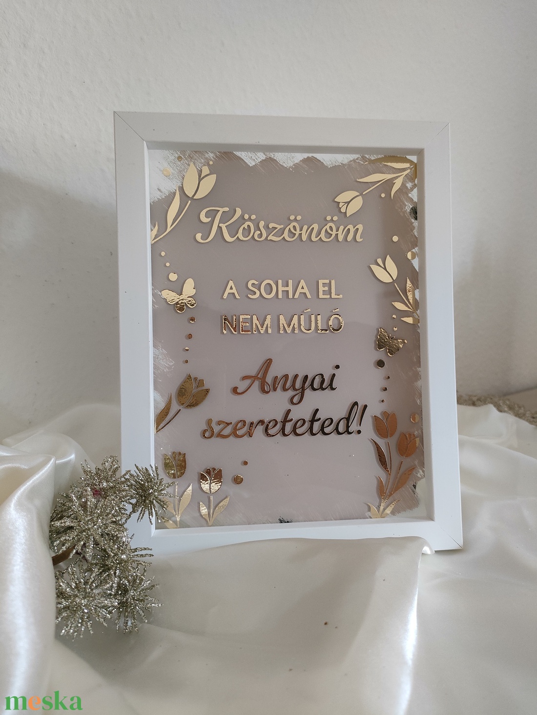 Prémium Szülőköszöntő ajándék képkeret - esküvő - emlék & ajándék - szülőköszöntő ajándék - Meska.hu