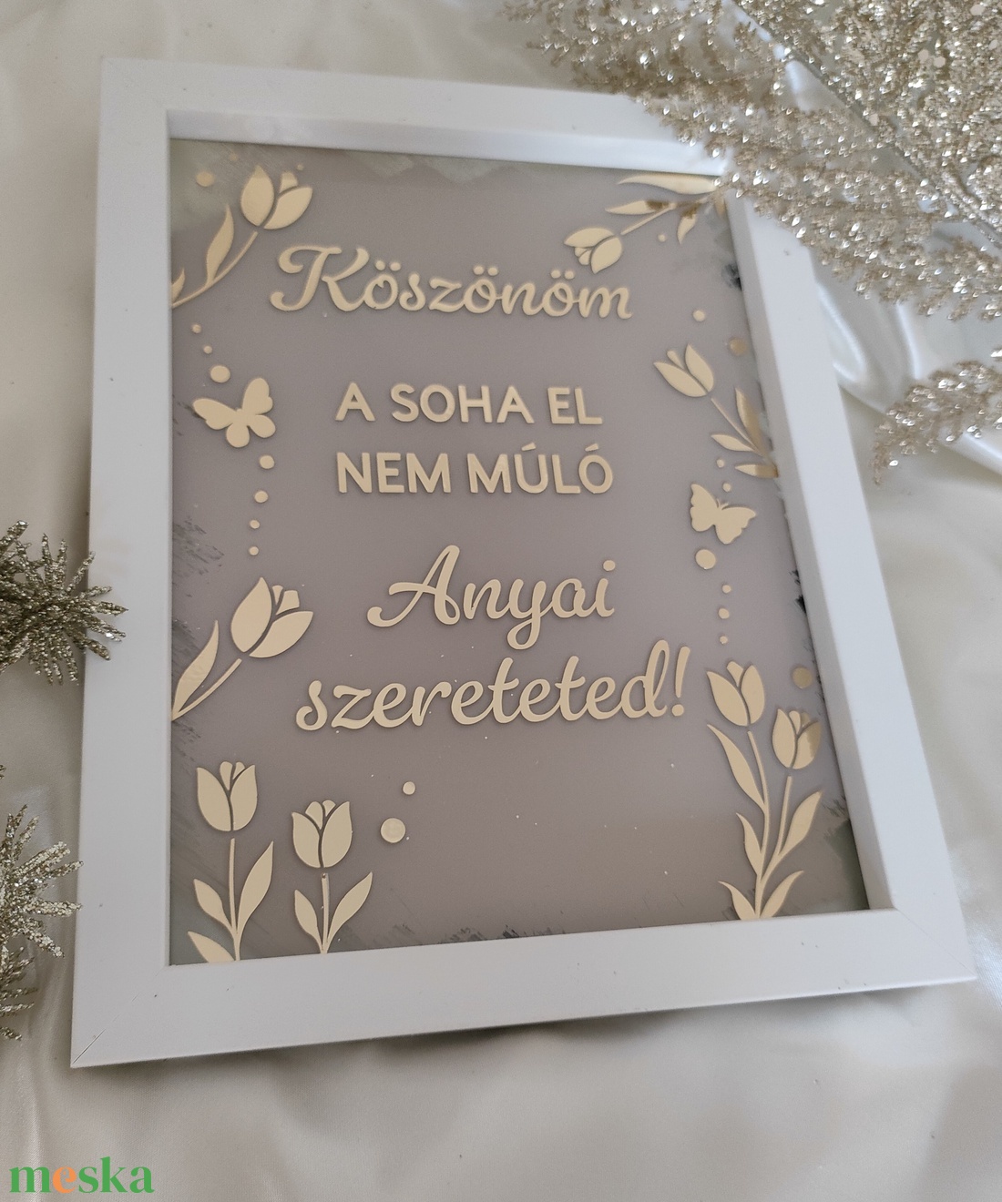 Prémium Szülőköszöntő ajándék képkeret - esküvő - emlék & ajándék - szülőköszöntő ajándék - Meska.hu