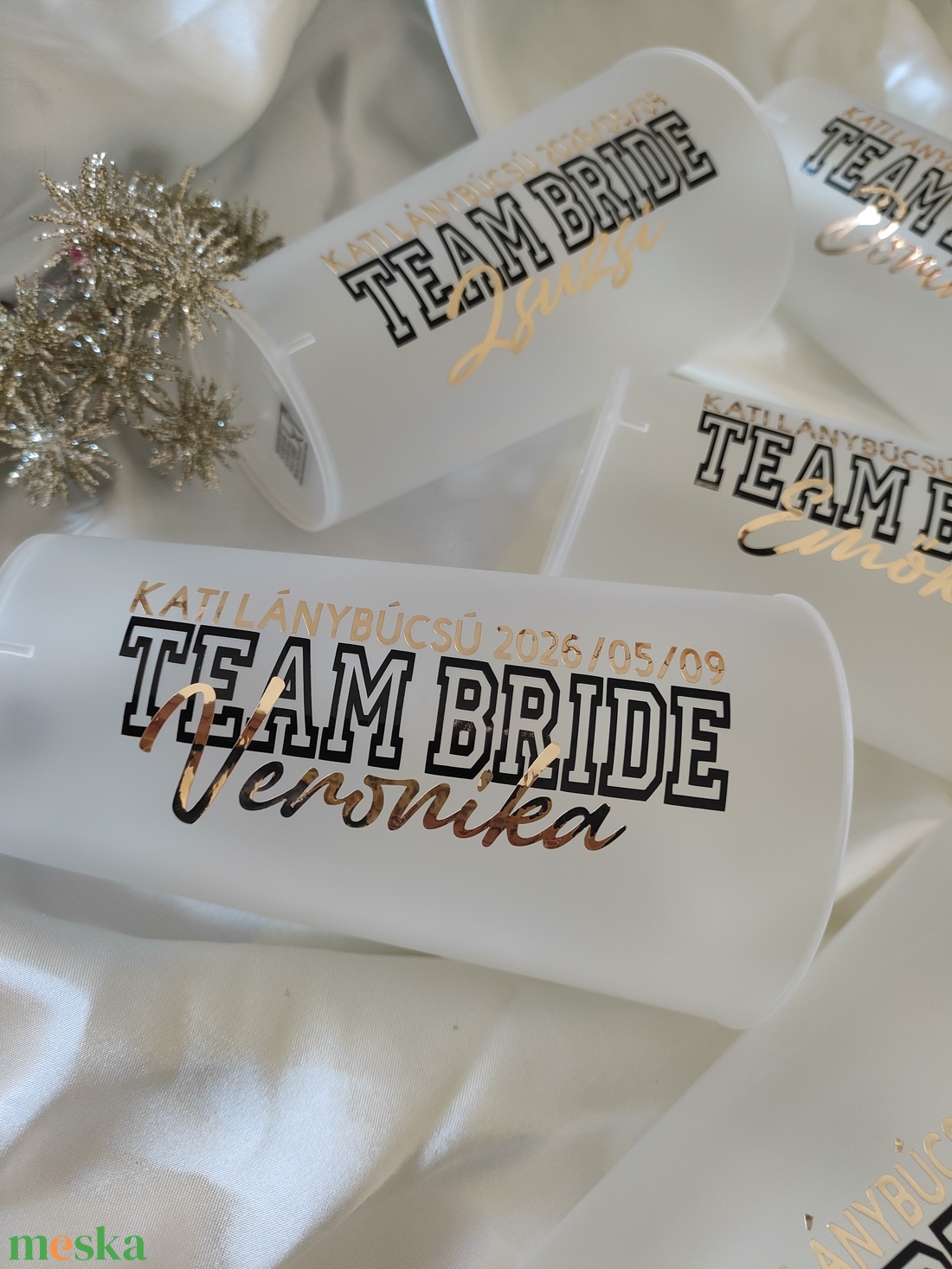 Repohár névvel, Egyedi feliratos repohár, Legénybúcsús ajándék, Lánybúcsús ajándék, Esküvői köszönőajándék - esküvő - lánybúcsú - Meska.hu