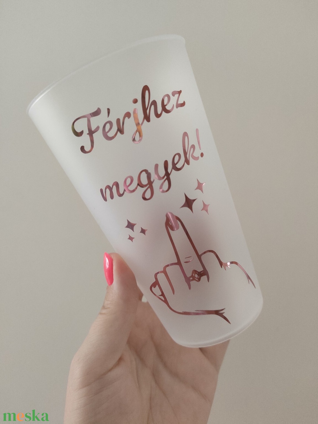 Repohár névvel, Egyedi feliratos repohár, Legénybúcsús ajándék, Lánybúcsús ajándék, Esküvői köszönőajándék - esküvő - lánybúcsú - Meska.hu