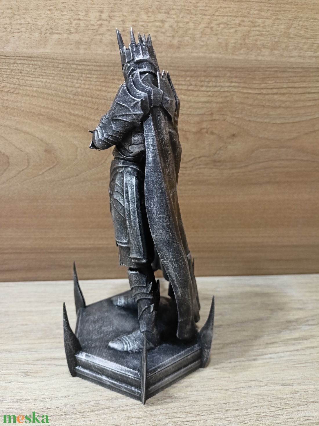 3D nyomtatott Sauron - Gyűrűk Ura - Miniatűr szobor / Fekete PLA festett változat - otthon & életmód - dekoráció - asztal és polc dekoráció - könyvszobor - Meska.hu