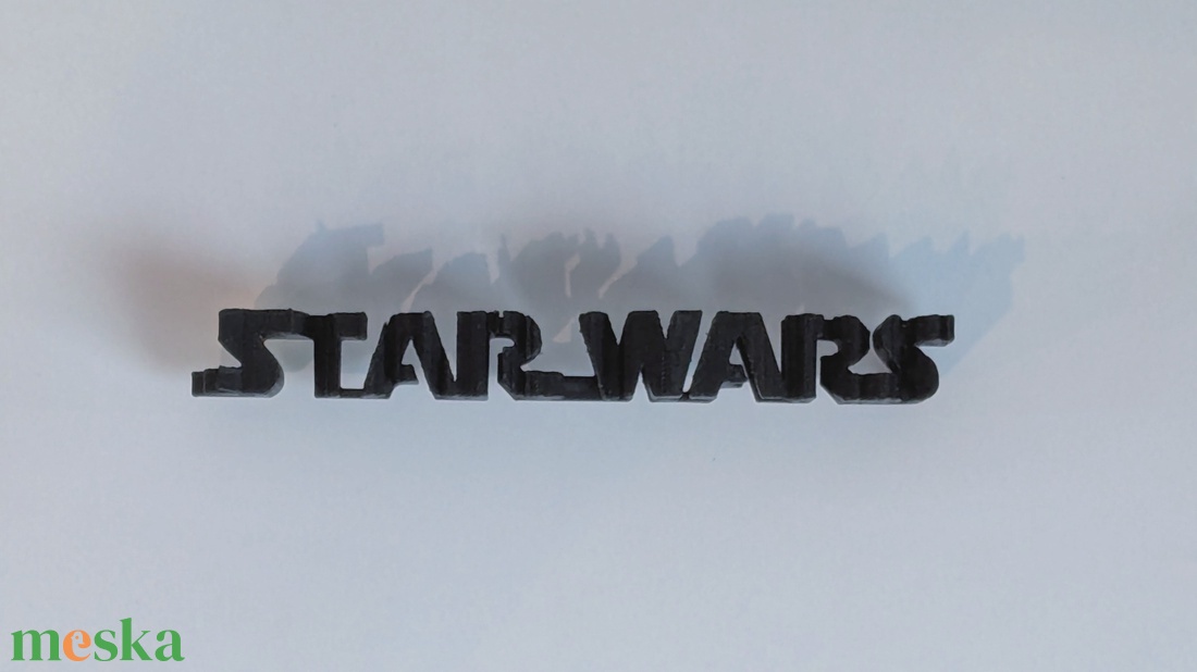 Star Wars Duál Nézetű Display  3D Nyomtatott Optikai Illúzió  Logó és Karakterek - otthon & életmód - dekoráció - asztal és polc dekoráció - könyvszobor - Meska.hu