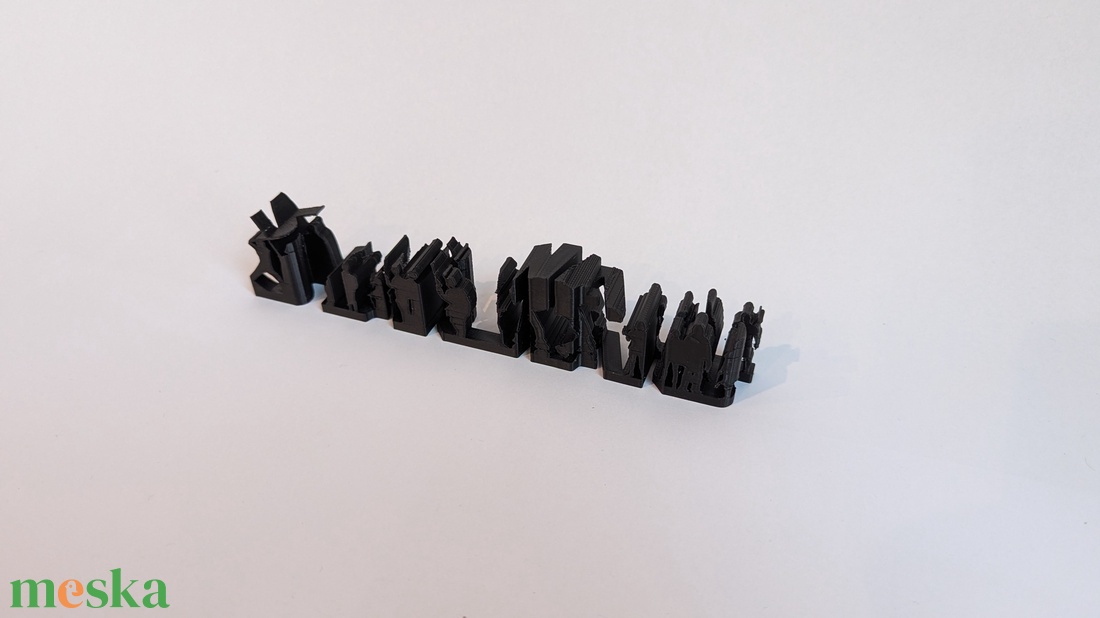 Star Wars Duál Nézetű Display  3D Nyomtatott Optikai Illúzió  Logó és Karakterek - otthon & életmód - dekoráció - asztal és polc dekoráció - könyvszobor - Meska.hu