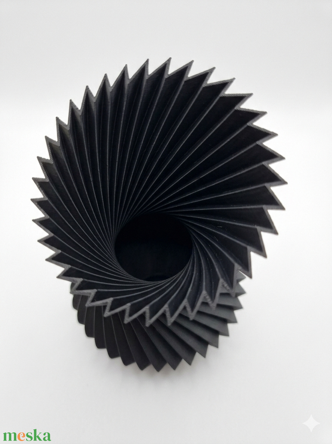 Modern 3D nyomtatott váza  PLA lakásdekoráció  Fekete, Fehér, Szürke, Piros - otthon & életmód - virágdekoráció - virágtartó - váza - Meska.hu