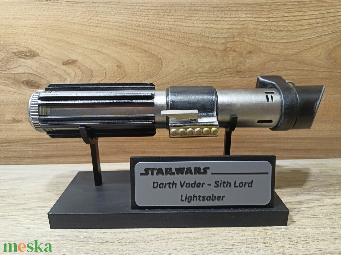 Darth Vader fénykard + tartó  - játék & sport - szerepjáték - Meska.hu