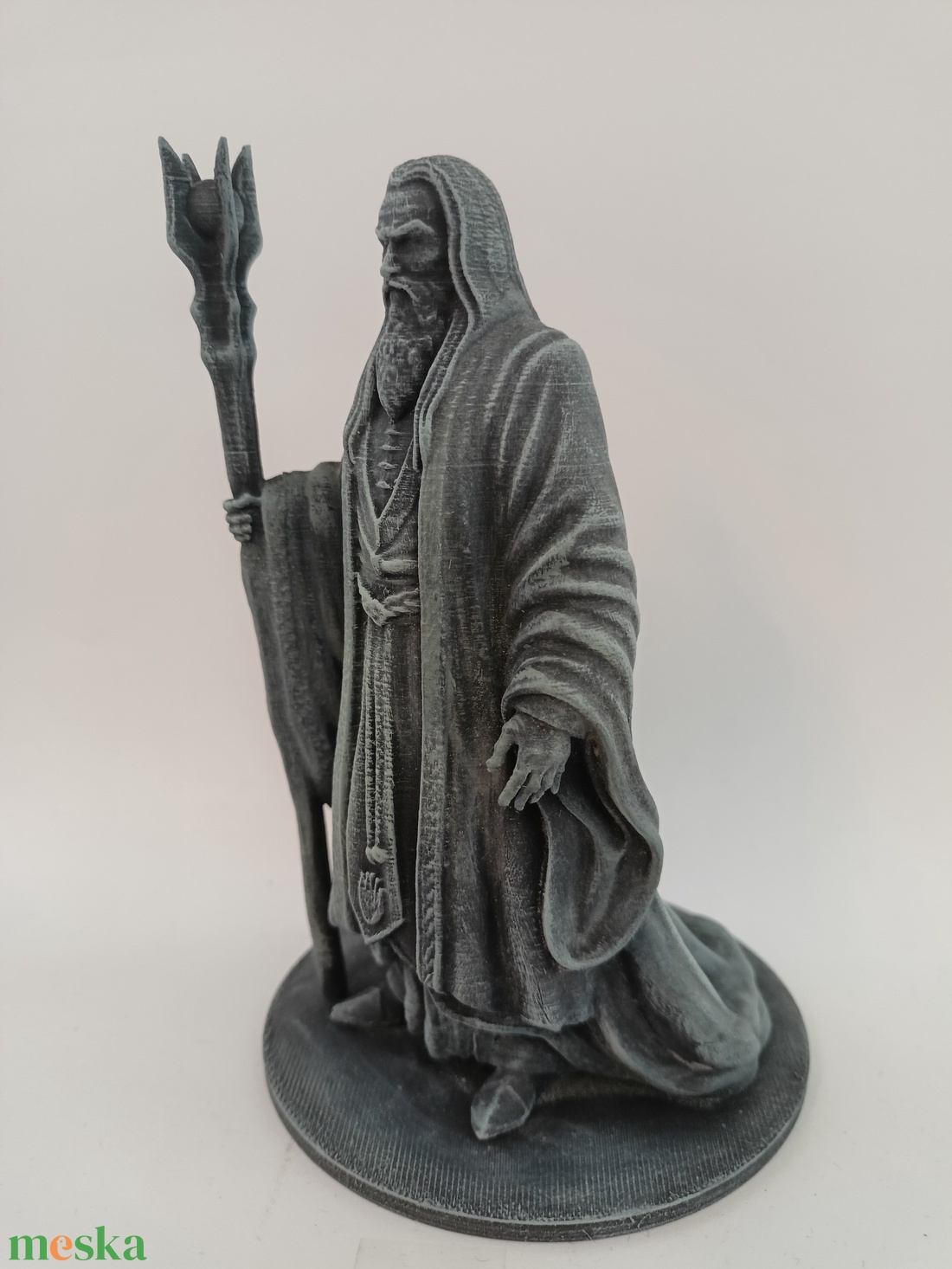 Saruman 3D nyomtatott festett szobor - otthon & életmód - dekoráció - asztal és polc dekoráció - könyvszobor - Meska.hu