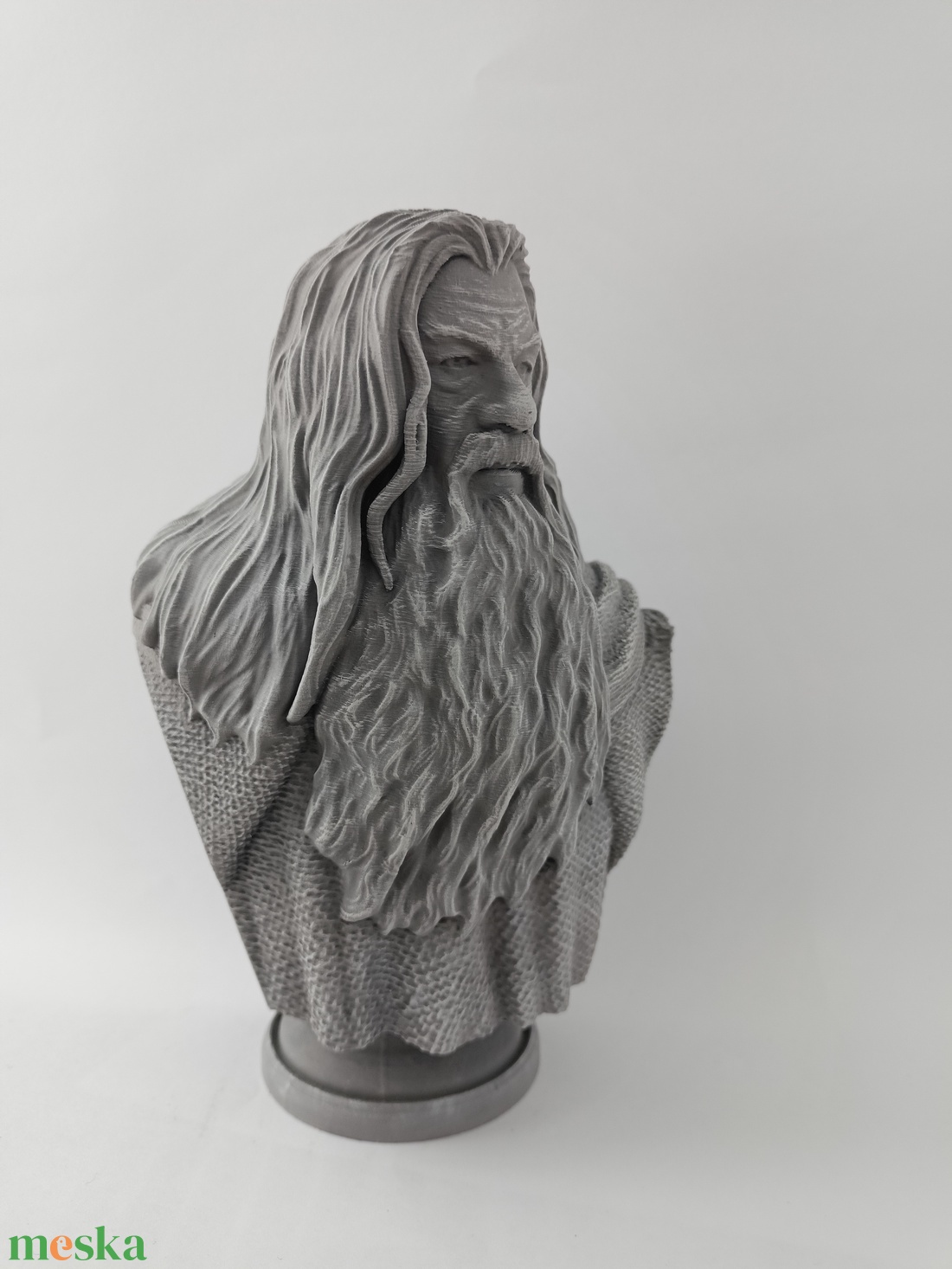 Gandalf 3D nyomtatott festett szobor - otthon & életmód - dekoráció - asztal és polc dekoráció - könyvszobor - Meska.hu