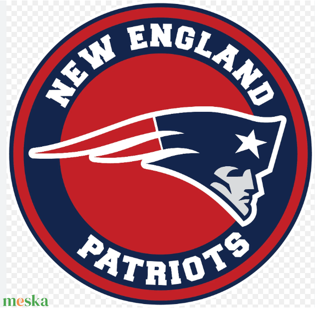 New England Patriots logós poháralátét szett - 4 db 3D nyomtatott alátét - otthon & életmód - konyhafelszerelés, tálalás - tálalás - tányér- és poháralátét - Meska.hu