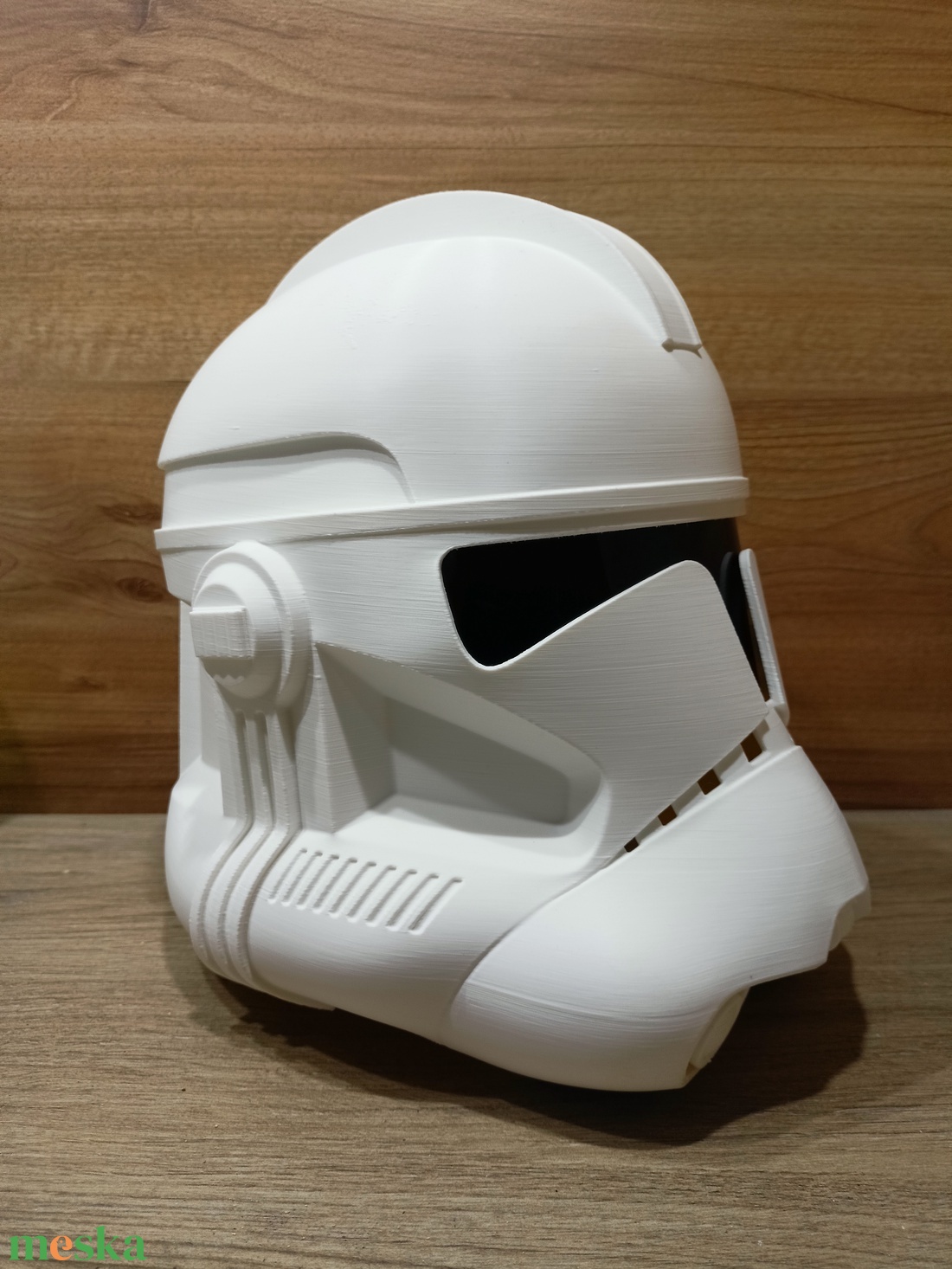 Phase 2 Clone Trooper sisak � 3D nyomtatott festetlen fehér változat (kisebb méretű) - játék & sport - szerepjáték - Meska.hu