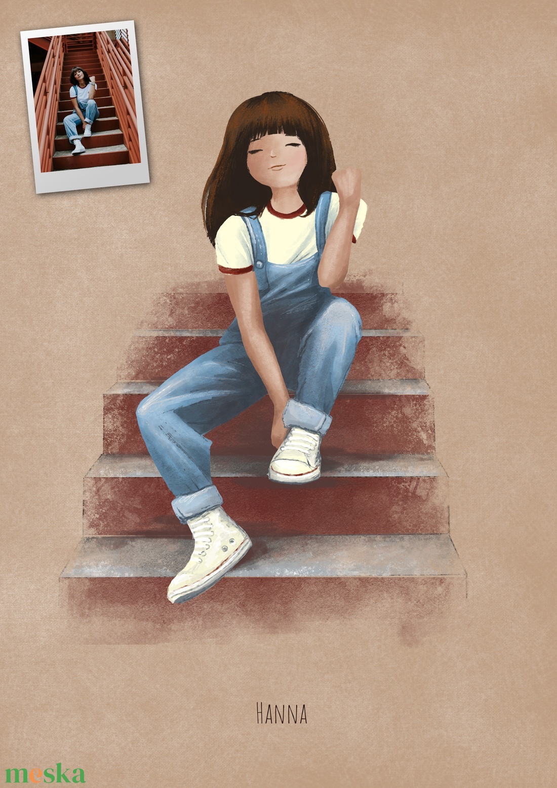 Egyedi karakter rajz  - művészet - portré & karikatúra - portré - Meska.hu