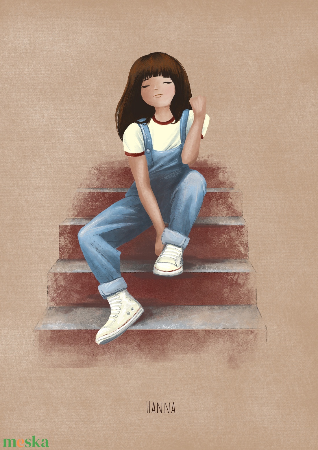 Egyedi karakter rajz  - művészet - portré & karikatúra - portré - Meska.hu