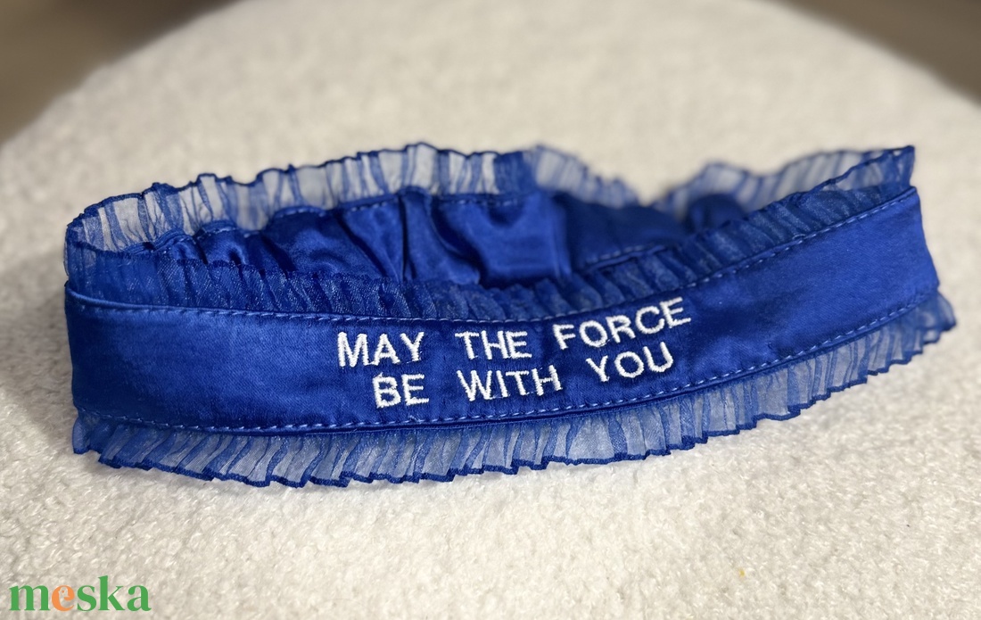 Harisnyakötő (STAR WARS, May the Force Be with You) - esküvő - kiegészítők - harisnyatartó & valami kék - Meska.hu Harisnyakötő (STAR WARS, May the Force Be with You) - esküvő - kiegészítők - harisnyatartó & valami kék - Meska.hu