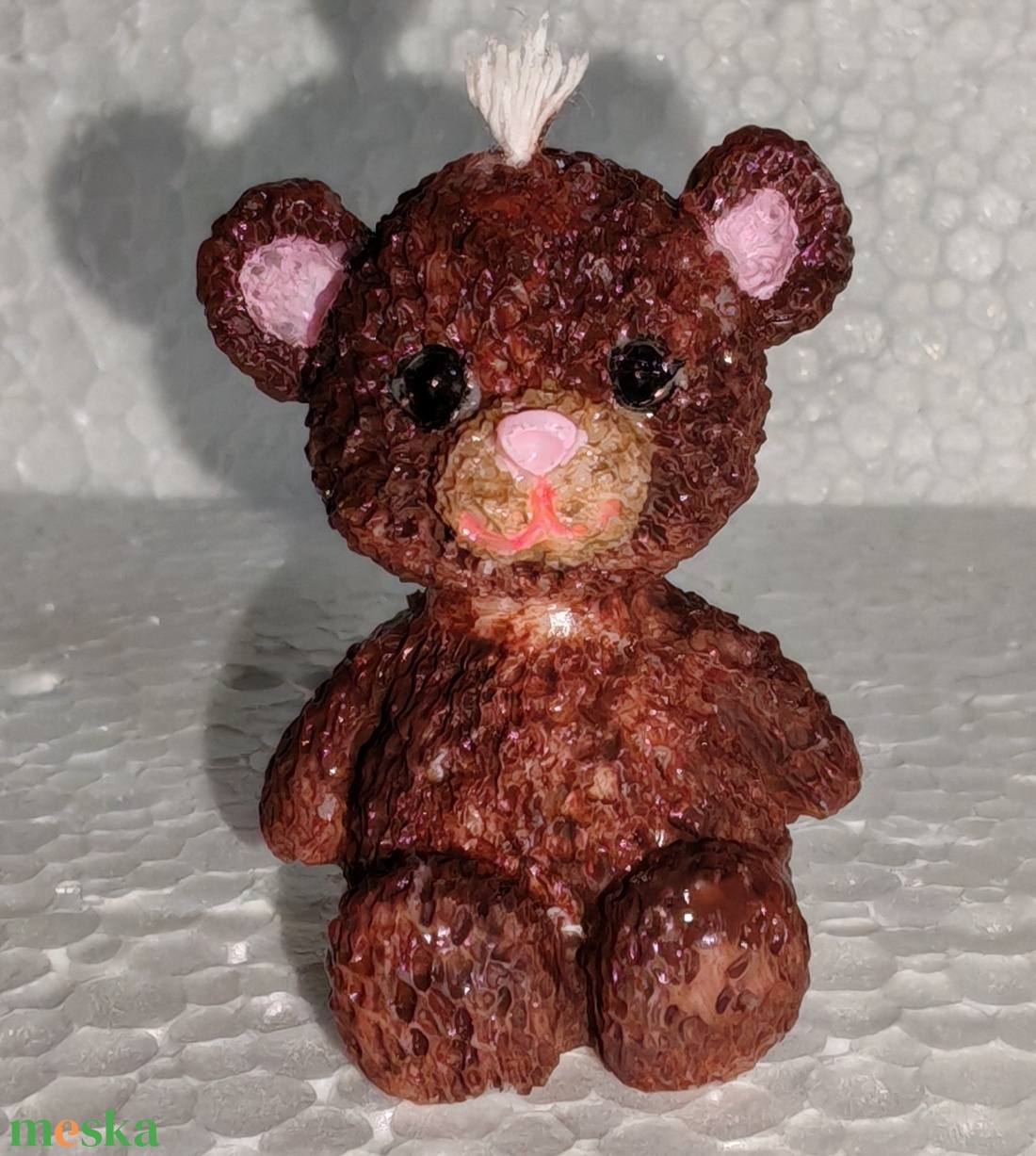 Mackó gyertya  - otthon & életmód - gyertya, illat, aroma - gyertya - Meska.hu