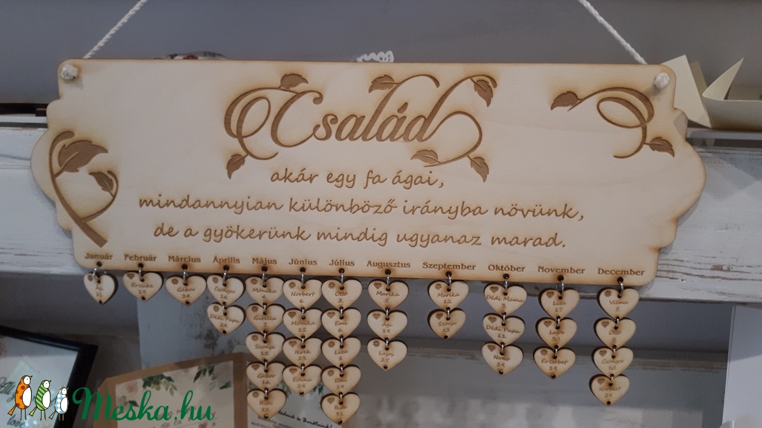 Családi ünnepek naptár - otthon & életmód - dekoráció - Meska.hu Családi ünnepek naptár - otthon & életmód - dekoráció - Meska.hu