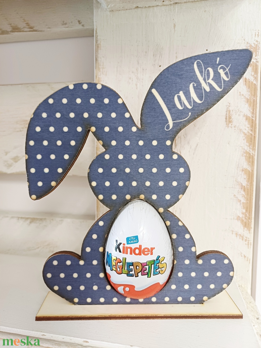 Kindertojástartó nyuszi - otthon & életmód - dekoráció - asztal és polc dekoráció - asztaldísz - Meska.hu Kindertojástartó nyuszi - otthon & életmód - dekoráció - asztal és polc dekoráció - asztaldísz - Meska.hu