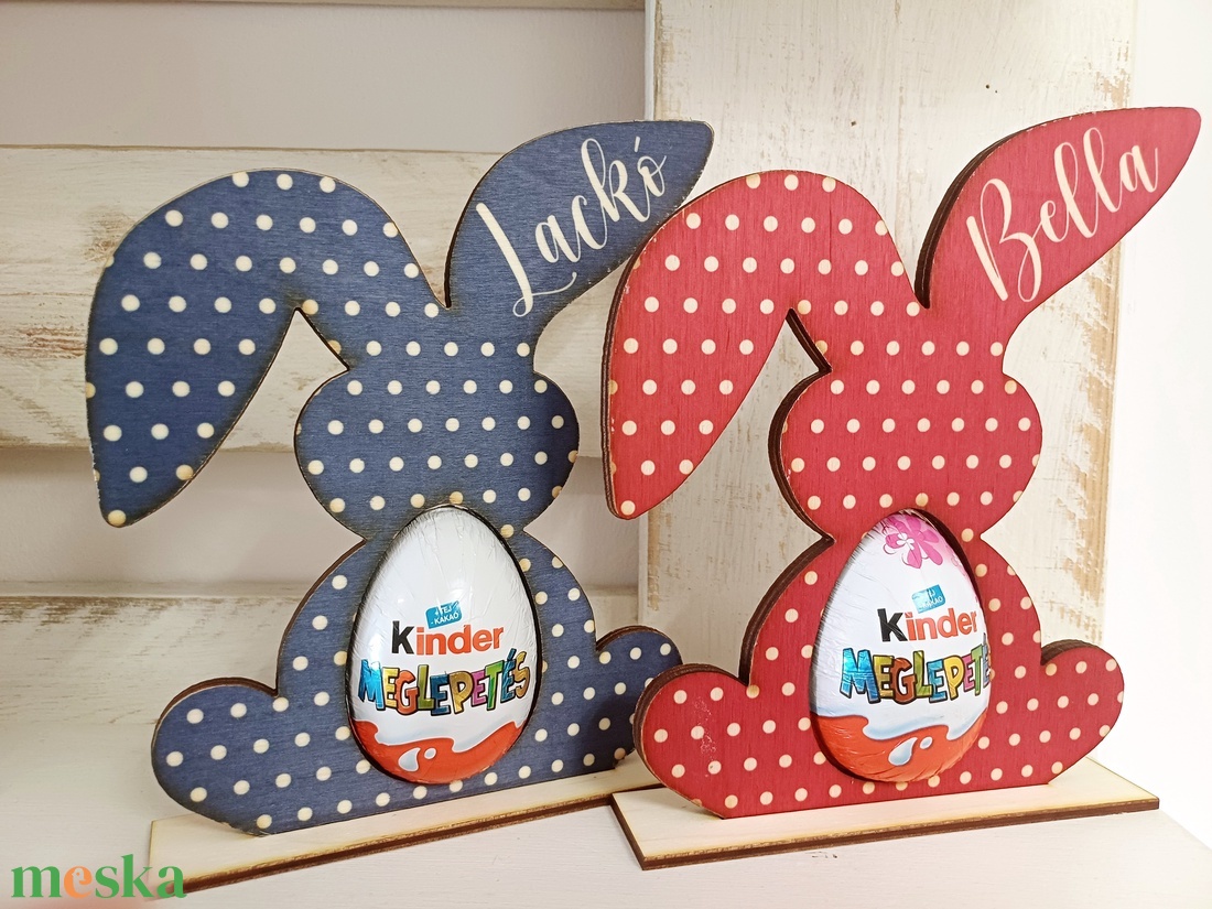 Kindertojástartó nyuszi - otthon & életmód - dekoráció - asztal és polc dekoráció - asztaldísz - Meska.hu Kindertojástartó nyuszi - otthon & életmód - dekoráció - asztal és polc dekoráció - asztaldísz - Meska.hu