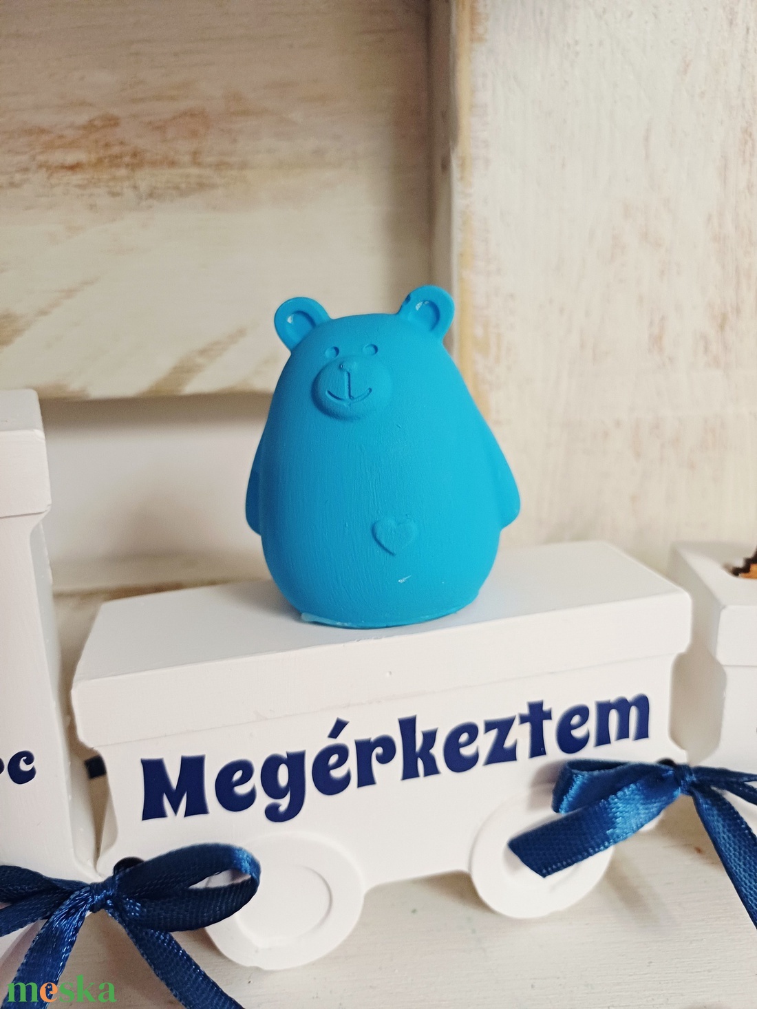 Boldogság Babavonat - otthon & életmód - babaszoba, gyerekszoba - babaszoba dekoráció - Meska.hu