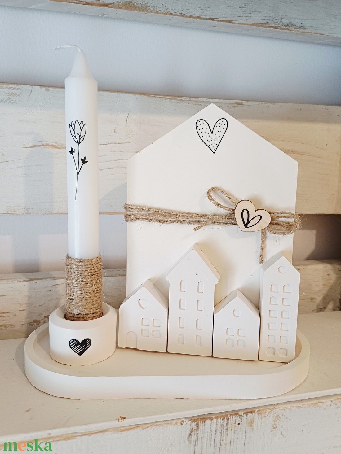 Tálkás házikó dekor -  - Meska.hu