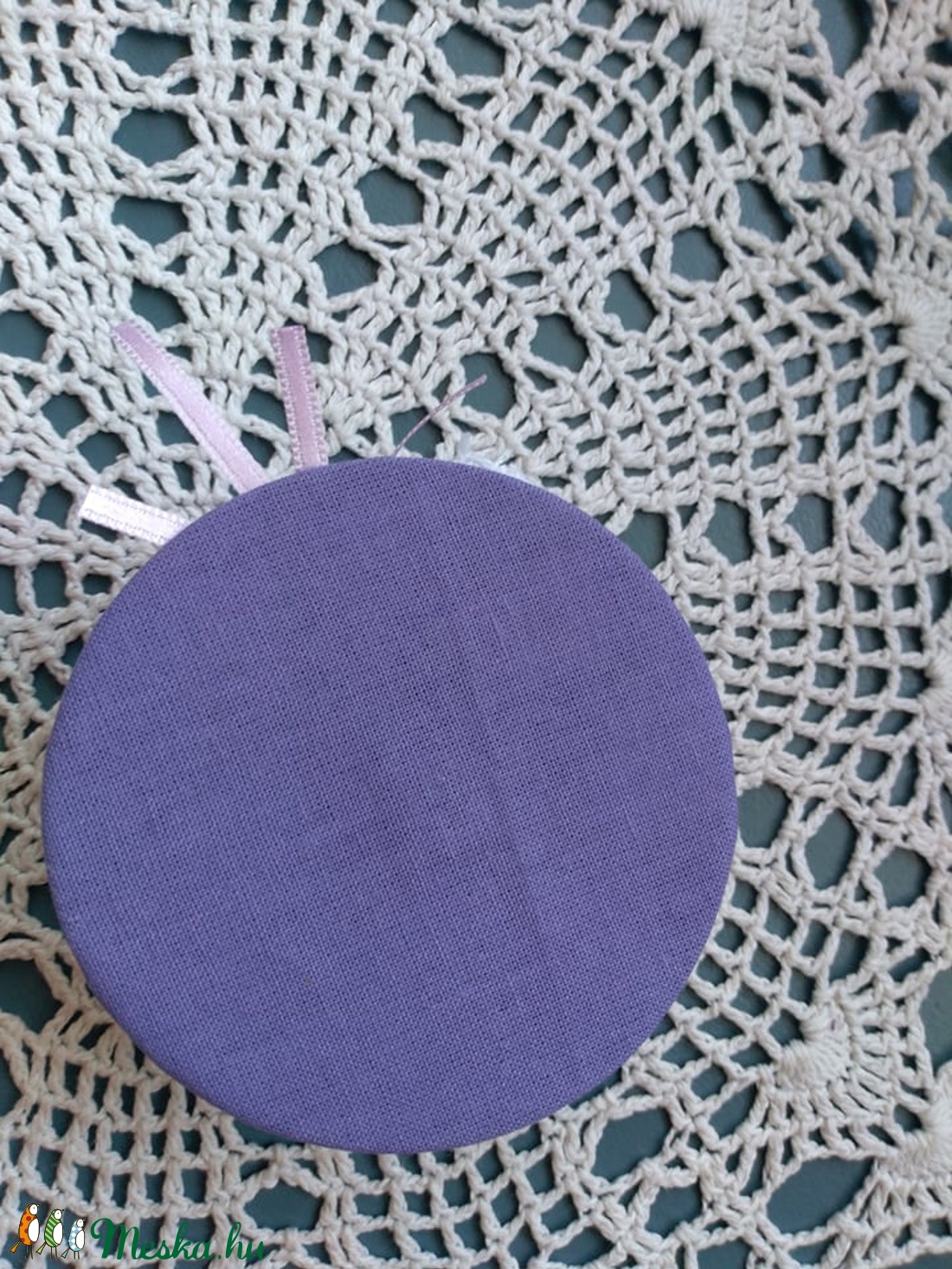 Levendulával töltött kis kalap - otthon & életmód - dekoráció - dísztárgy - Meska.hu