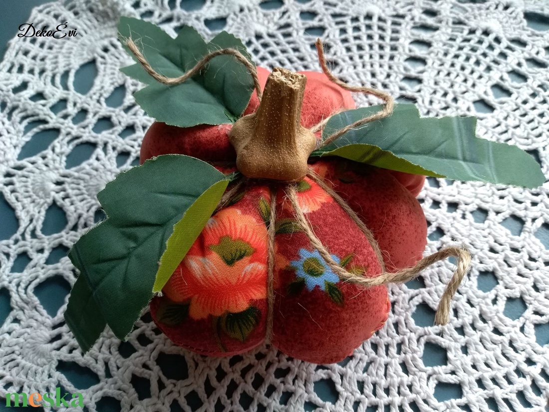 Textil tökök - otthon & életmód - dekoráció - dísztárgy - Meska.hu