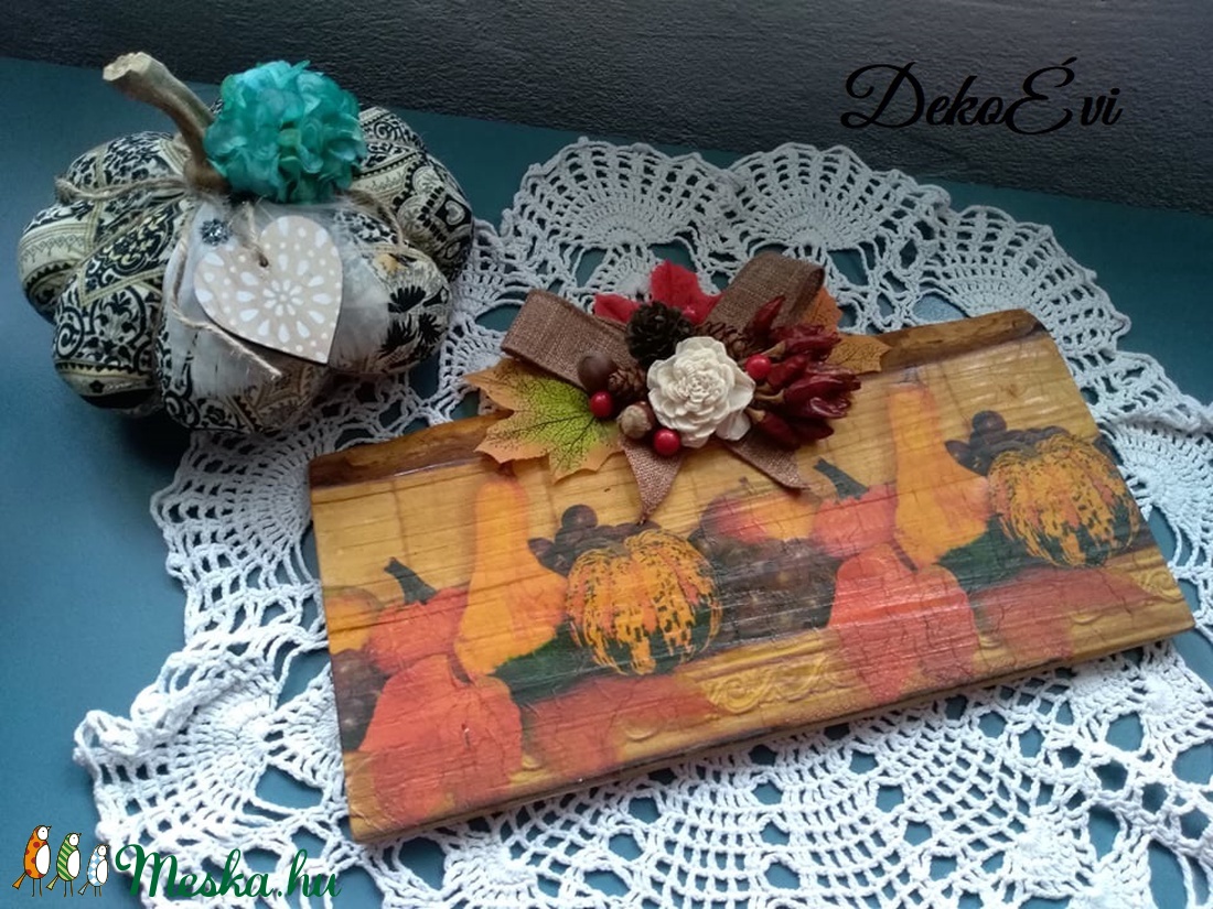 Őszi fali dekoráció - otthon & életmód - dekoráció - Meska.hu