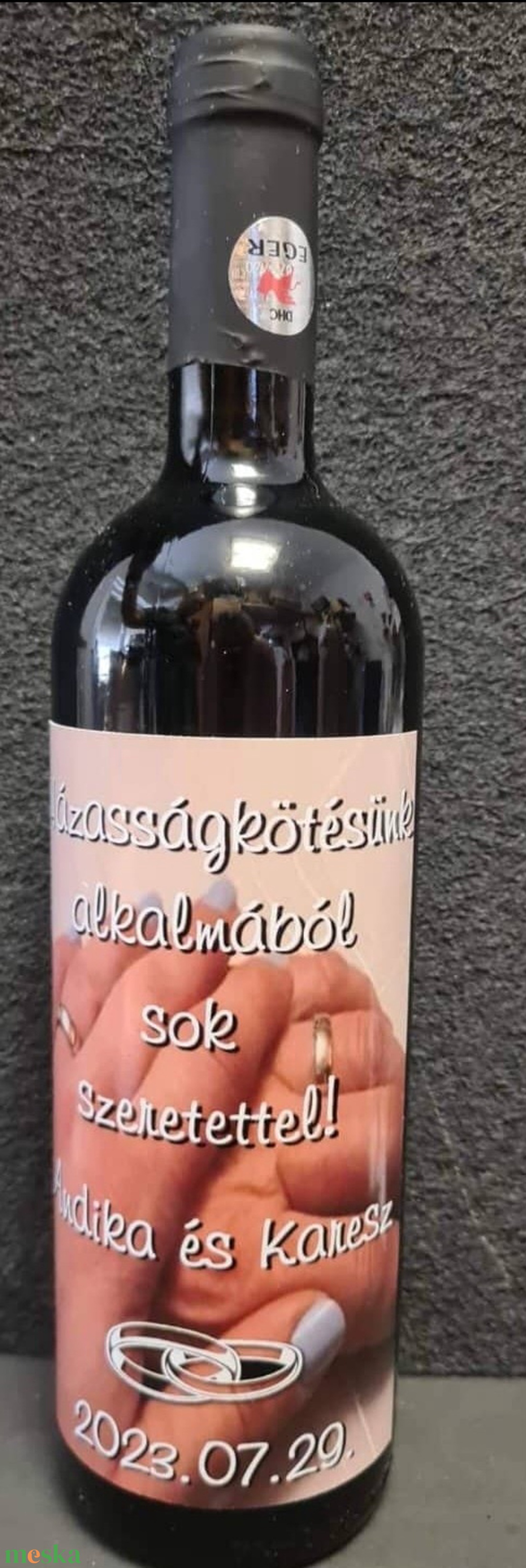 Egyedi címkés bor szülőköszöntőnek - élelmiszer - alkoholos italok - Meska.hu Egyedi címkés bor szülőköszöntőnek - élelmiszer - alkoholos italok - Meska.hu