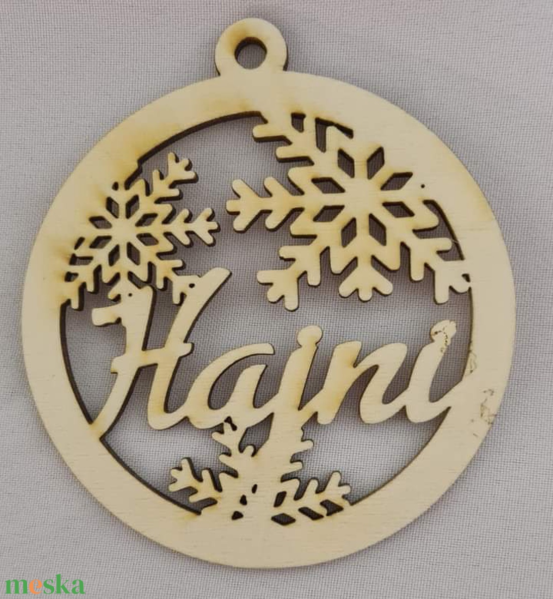 Egyedi névreszóló karácsonyfa díszek  - karácsony - karácsonyi lakásdekoráció - karácsonyfadíszek - Meska.hu