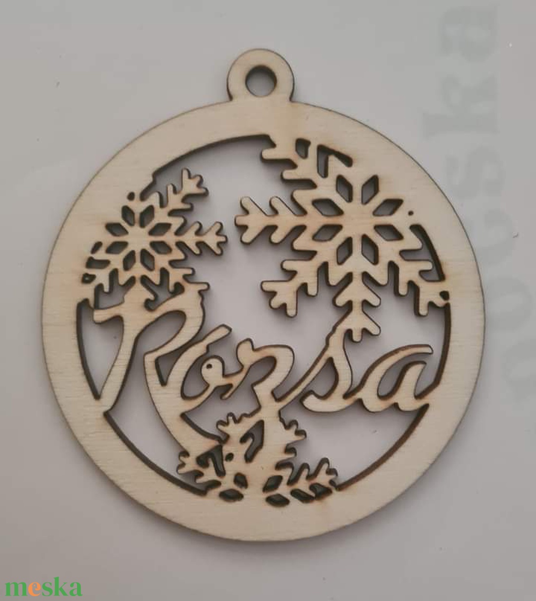 Egyedi névreszóló karácsonyfa díszek  - karácsony - karácsonyi lakásdekoráció - karácsonyfadíszek - Meska.hu