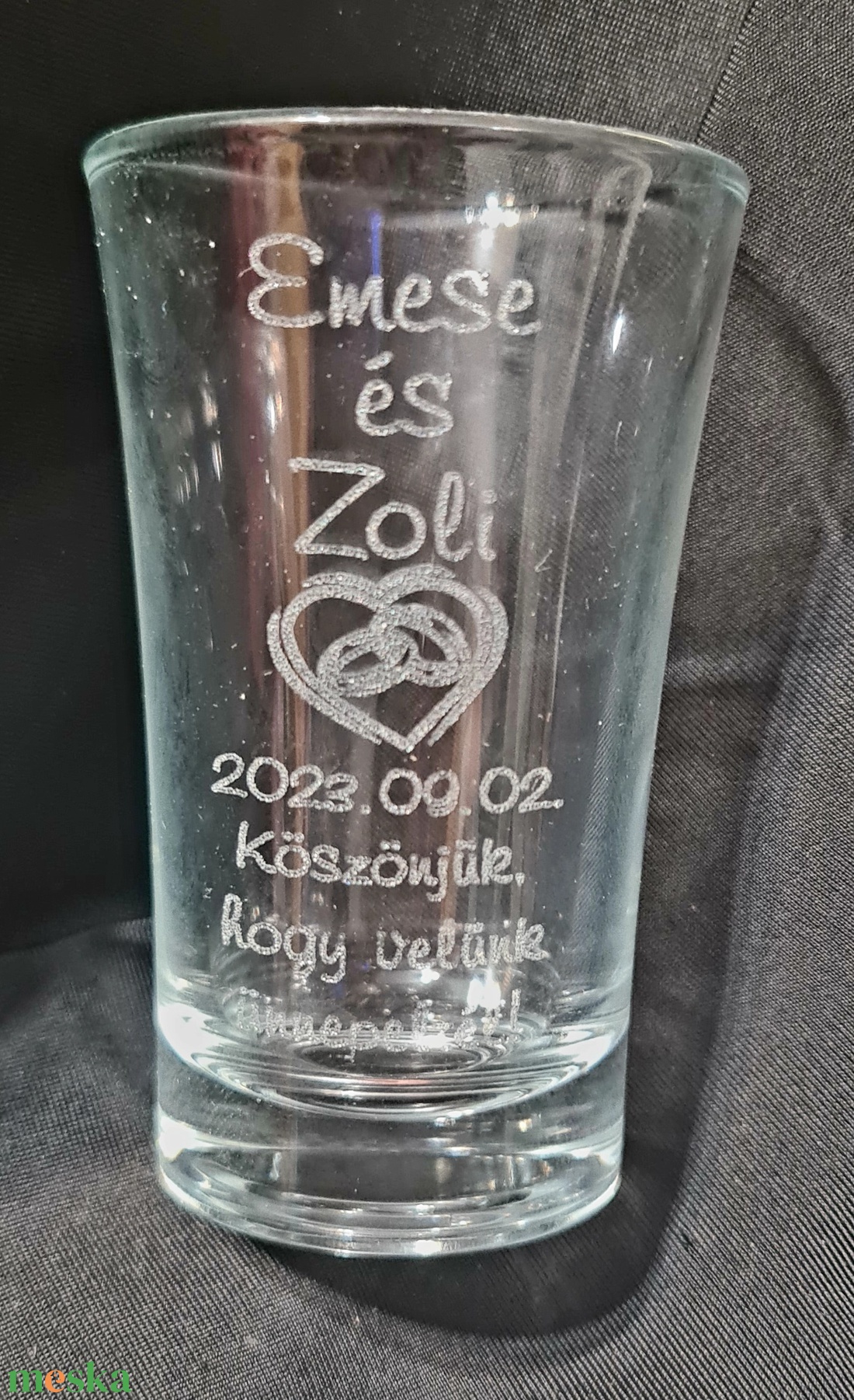 Esküvői köszönőajándék - pálinkás pohár - esküvő - emlék & ajándék - köszönőajándék - Meska.hu Esküvői köszönőajándék - pálinkás pohár - esküvő - emlék & ajándék - köszönőajándék - Meska.hu