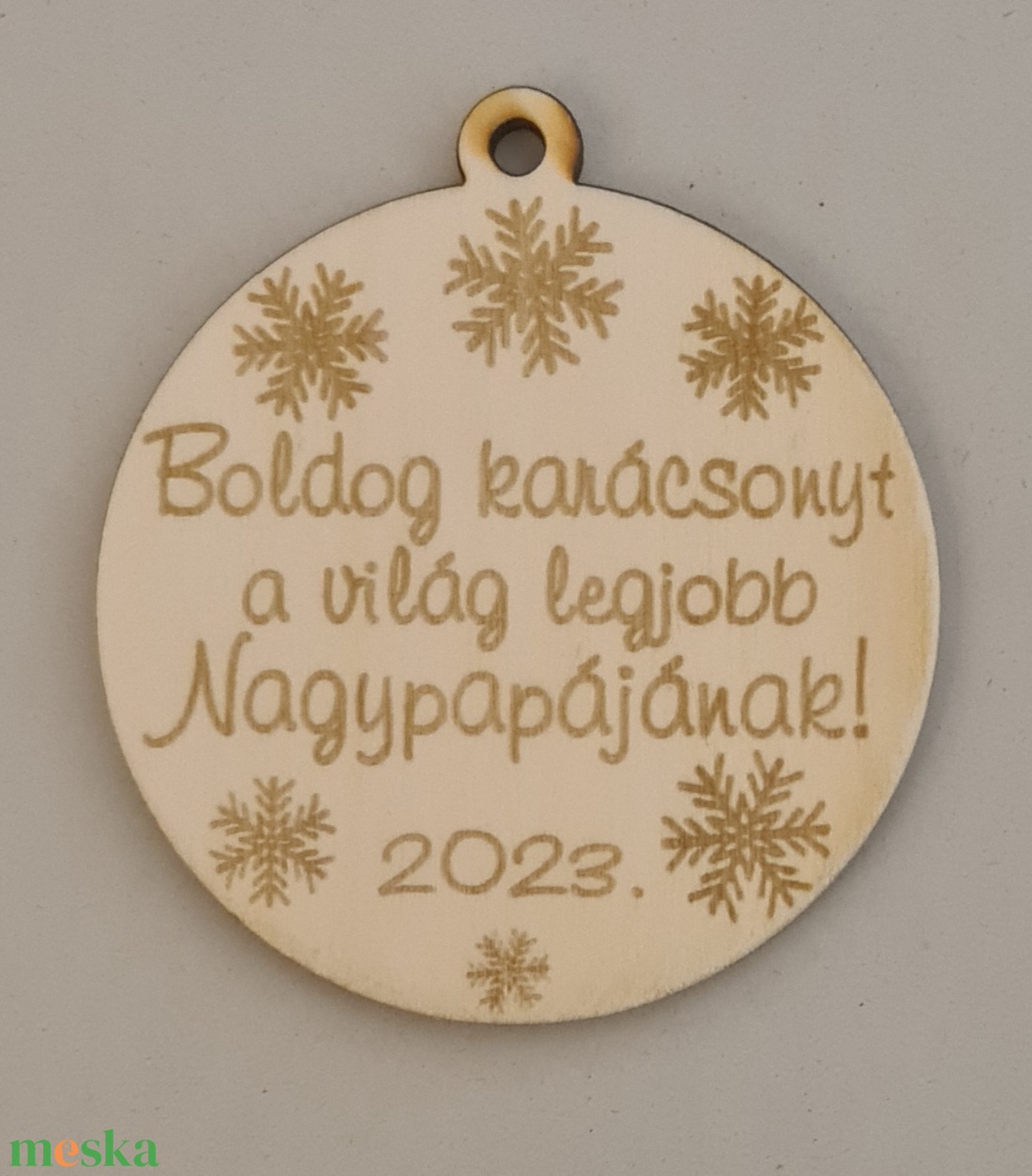 Boldog karácsonyt karácsonyfa díszek  - karácsony - karácsonyi lakásdekoráció - karácsonyfadíszek - Meska.hu