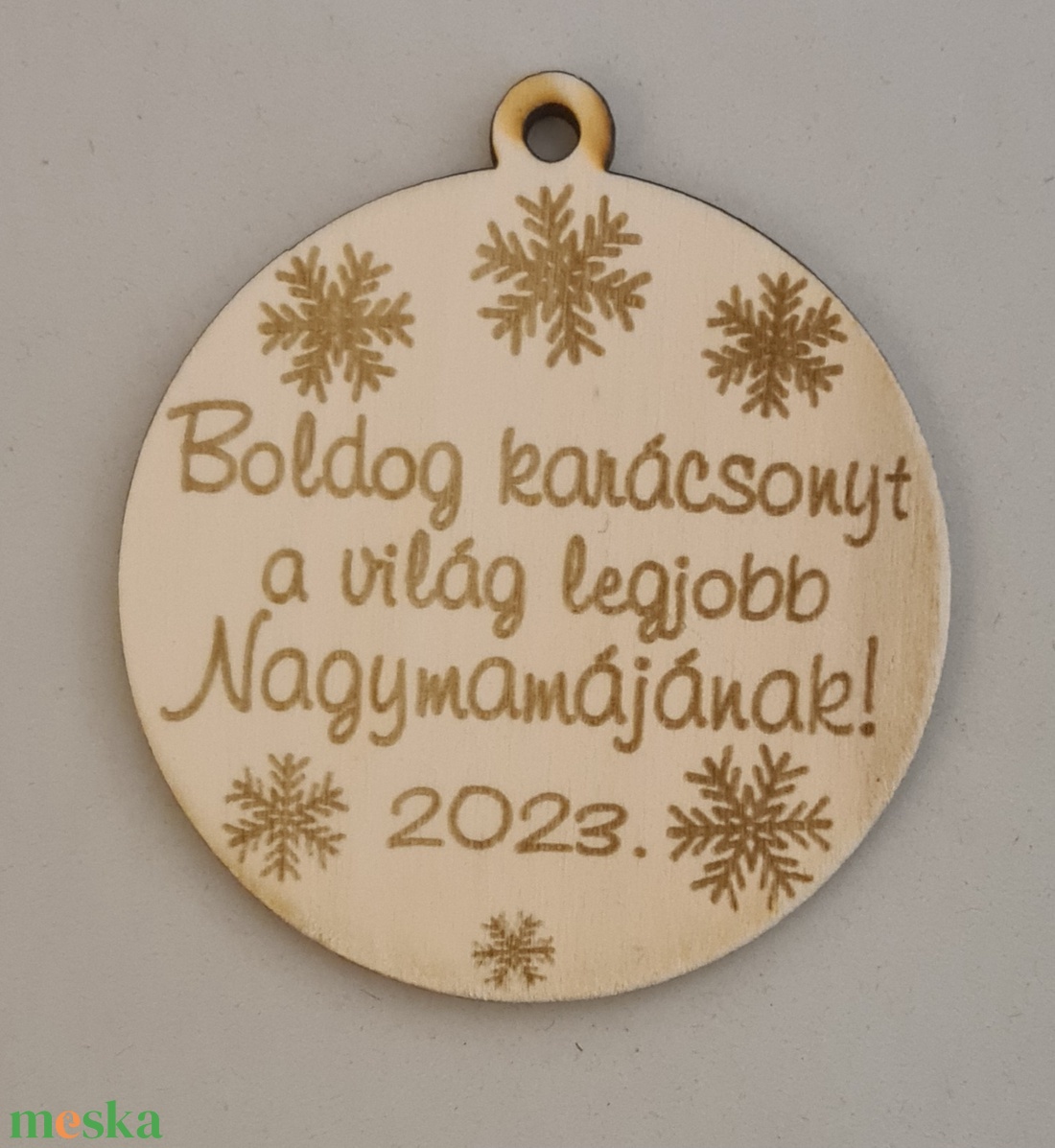 Boldog karácsonyt karácsonyfa díszek  - karácsony - karácsonyi lakásdekoráció - karácsonyfadíszek - Meska.hu