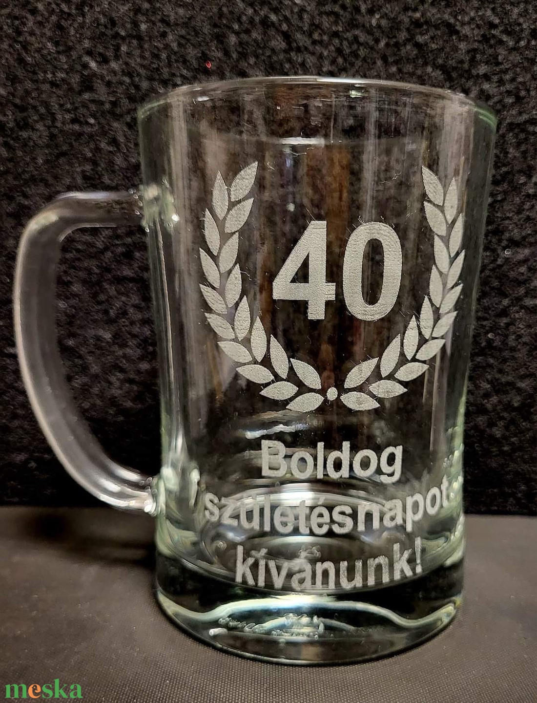 Egyedi, gravírozott söröskorsó - otthon & életmód - konyhafelszerelés, tálalás - tálalás - sörös pohár és korsó - Meska.hu