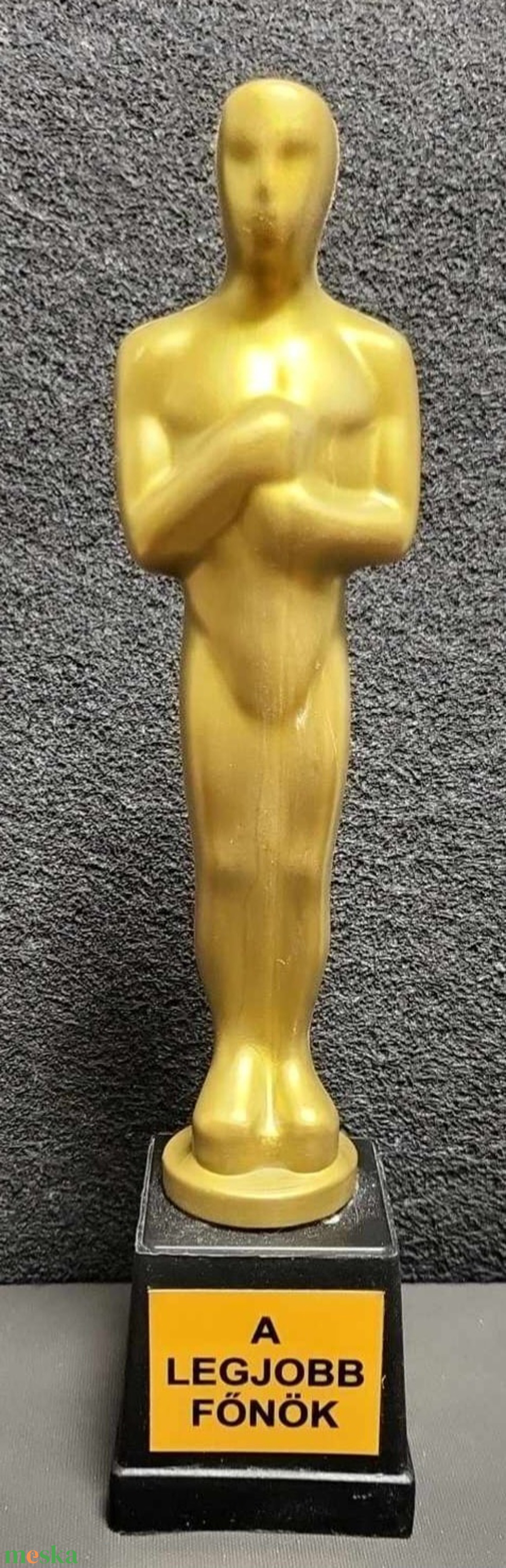 Egyedi Oscar szobor - művészet - szobor - fém - Meska.hu