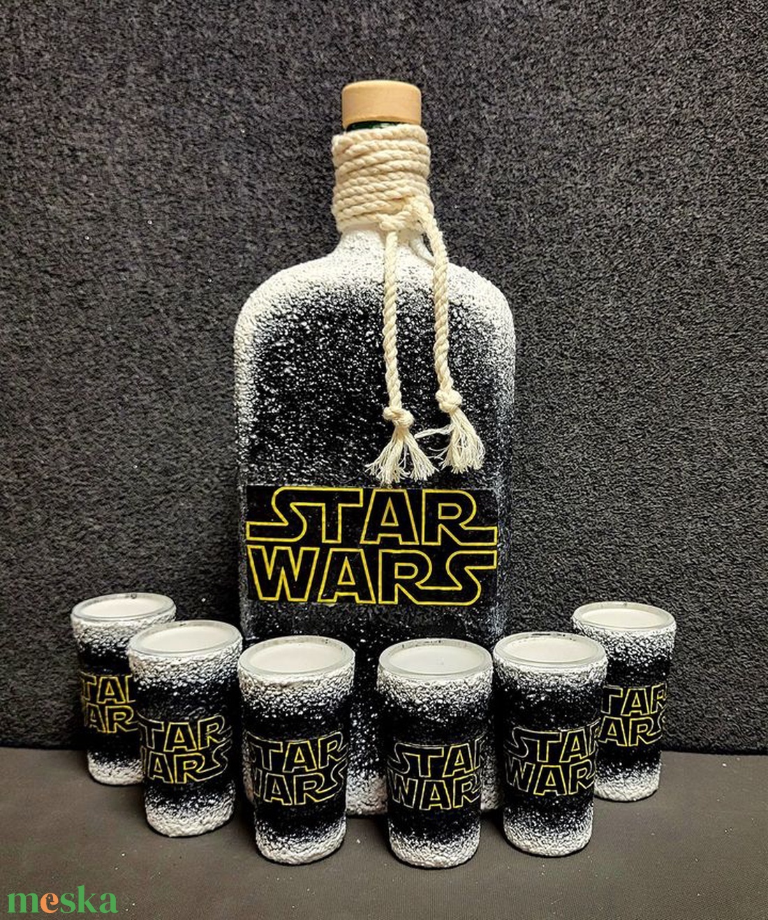 Star wars pálinkás üveg szett - otthon & életmód - konyhafelszerelés, tálalás - tálalás - pálinkás poharak, szettek - Meska.hu Star wars pálinkás üveg szett - otthon & életmód - konyhafelszerelés, tálalás - tálalás - pálinkás poharak, szettek - Meska.hu