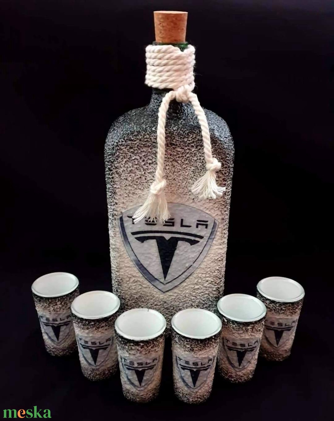 Egyedi üveg szett - Bármilyen mintával  - otthon & életmód - konyhafelszerelés, tálalás - tálalás - pálinkás poharak, szettek - Meska.hu