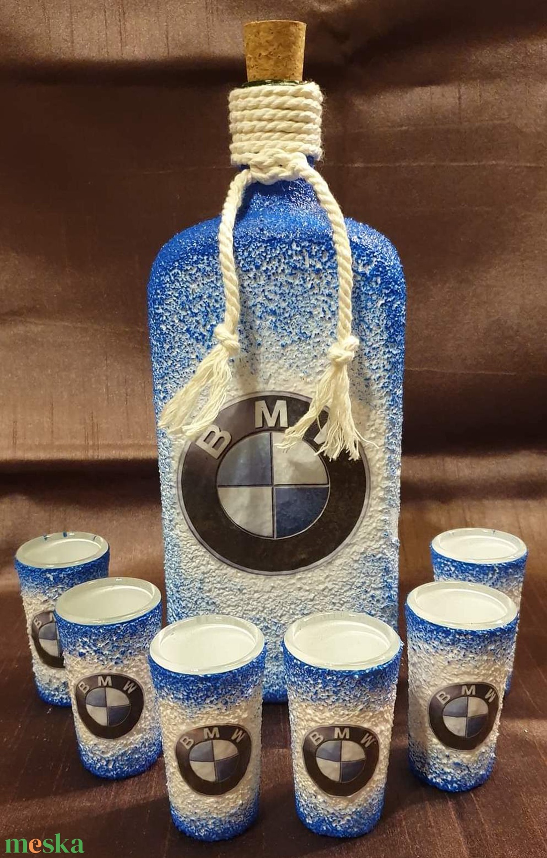 Egyedi üveg szett - Bármilyen mintával  - otthon & életmód - konyhafelszerelés, tálalás - tálalás - pálinkás poharak, szettek - Meska.hu