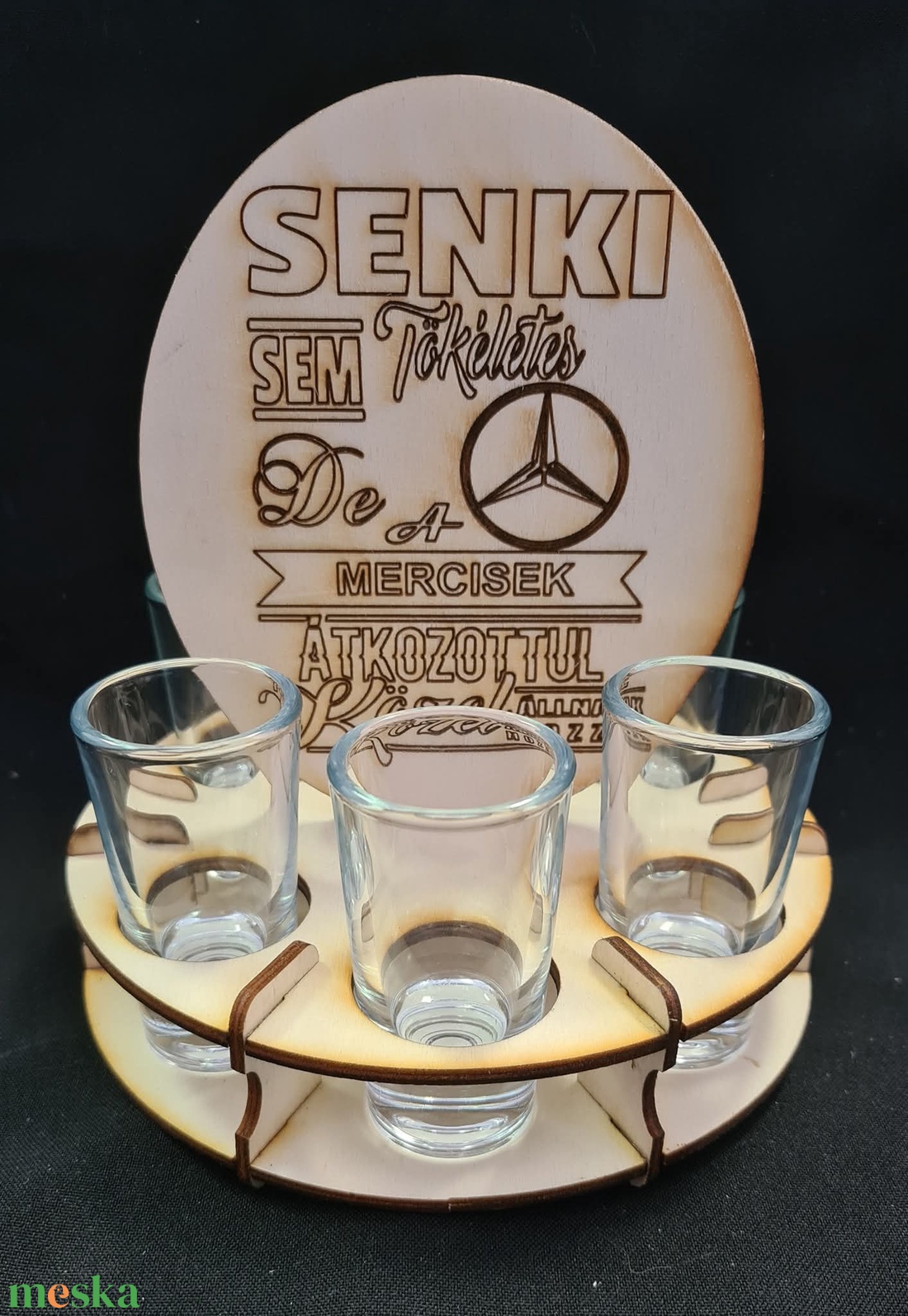 Egyedi pálinkás pohártartó   - otthon & életmód - konyhafelszerelés, tálalás - tálalás - pálinkás poharak, szettek - Meska.hu