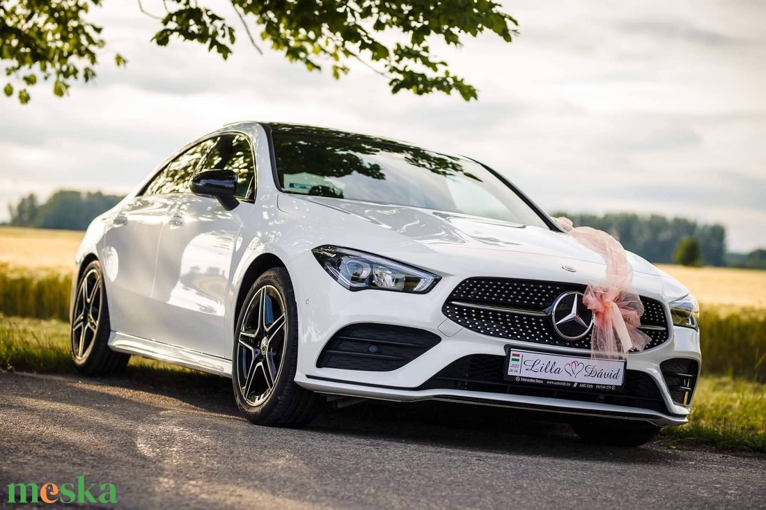 Esküvői autóra egyedi rendszámtábla - esküvő - dekoráció - tábla & jelzés - Meska.hu