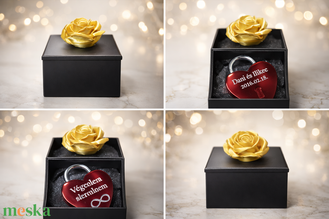 Szerelem lakat - otthon & életmód - dekoráció - dísztárgy - Meska.hu