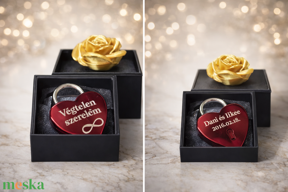 Szerelem lakat - otthon & életmód - dekoráció - dísztárgy - Meska.hu