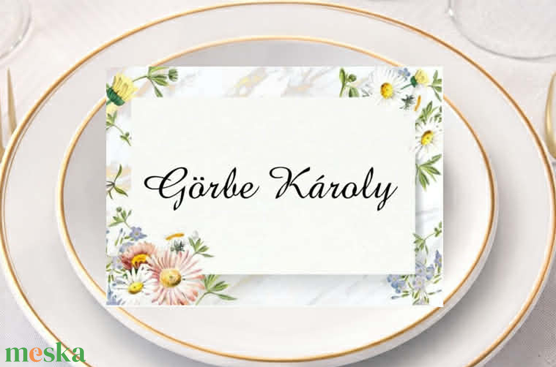 Esküvői ültető kártya - 36 minta - esküvő - meghívó & kártya - menü - Meska.hu