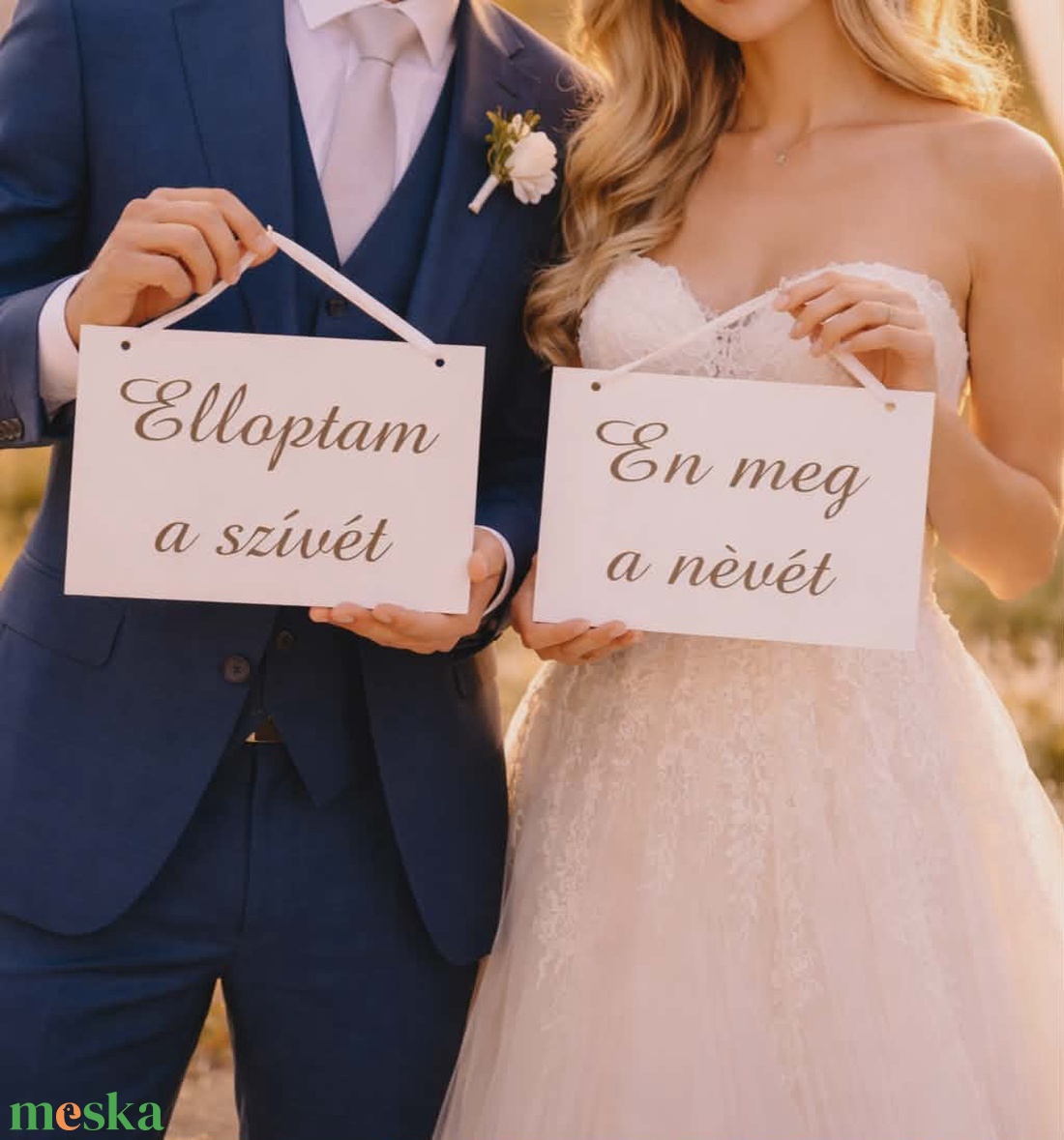 Esküvői vicces tábla fotózáshoz, fotósarokhoz - esküvő - dekoráció - tábla & jelzés - Meska.hu