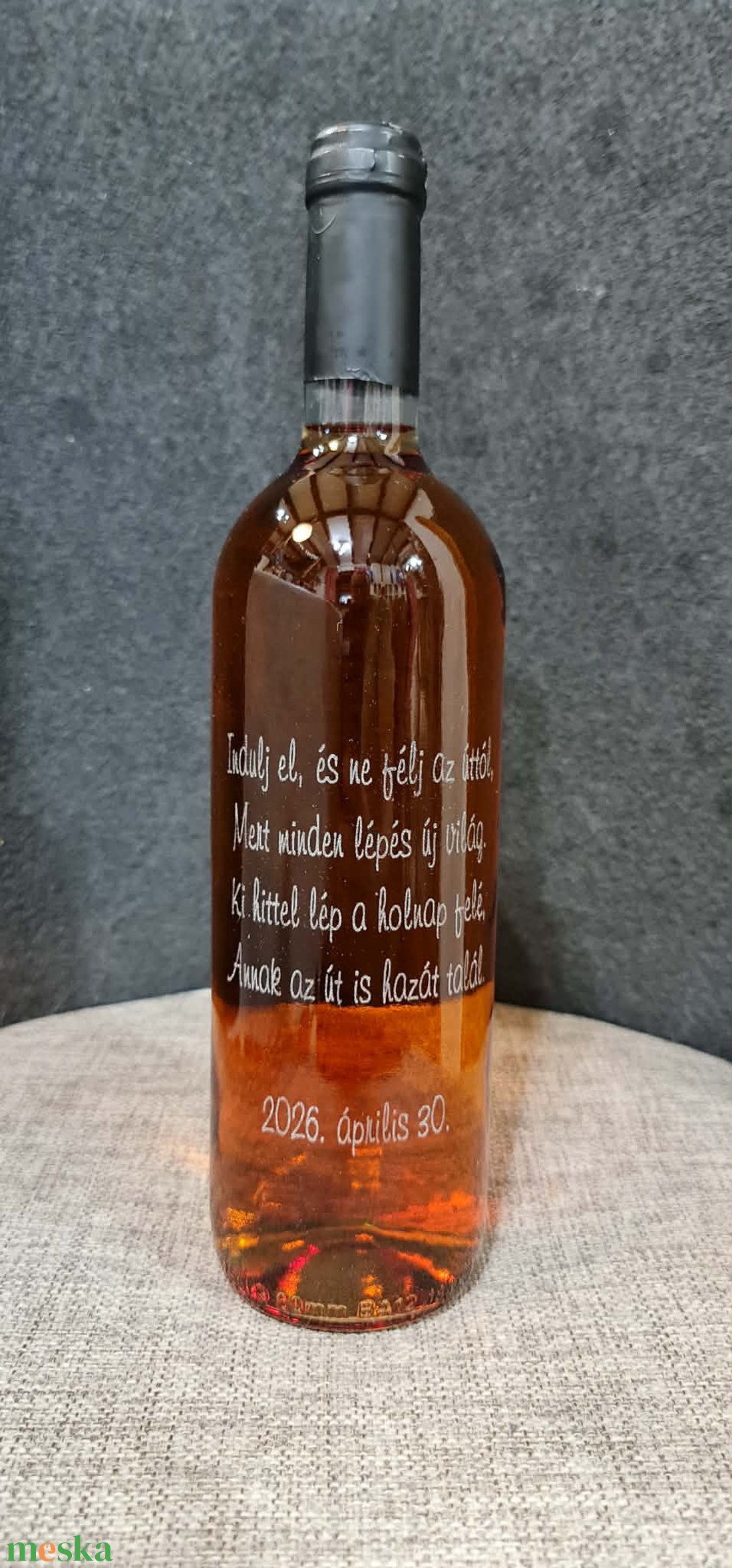 Egyedi bor- szülőköszöntő ajándéknak - élelmiszer - alkoholos italok - Meska.hu