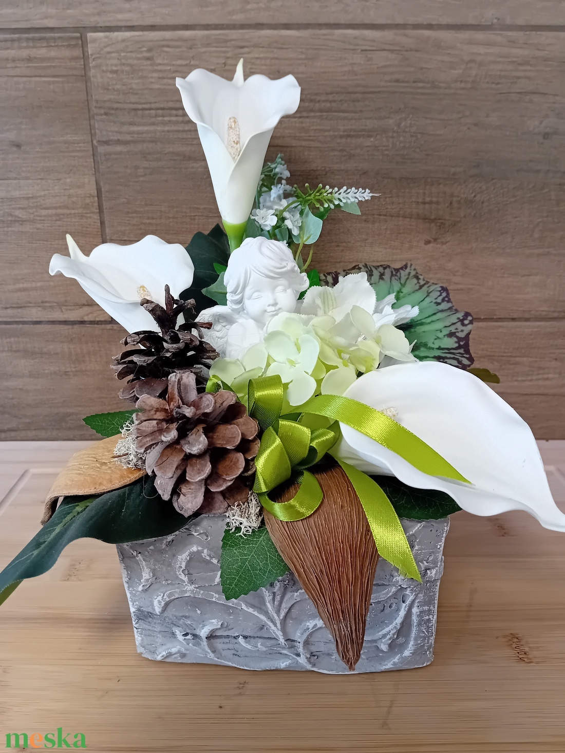 Kálás sírdísz - otthon & életmód - dekoráció - Meska.hu